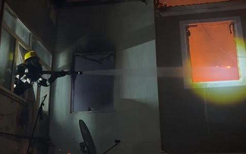 Nərimanovda ev yandı - 