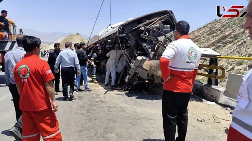 İranda dəhşətli avtobus qəzası - 