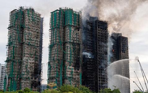 Honkonqdakı yanğın 