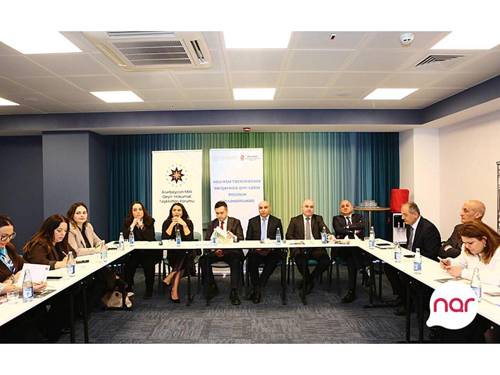 “Nar” QHT-lərlə KSM sahəsində əməkdaşlığın gücləndirilməsinə