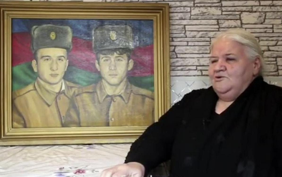 İki oğlu şəhid olan ana
