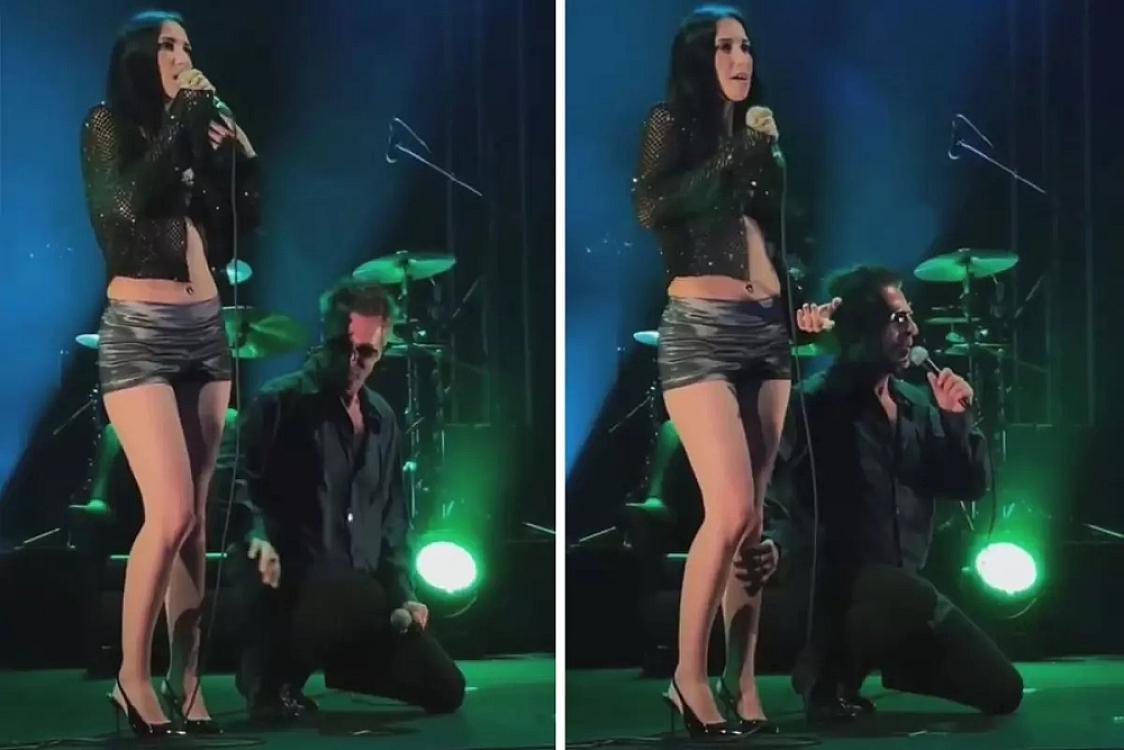 Konsertdəki davranışı qalmaqal yaratdı - 