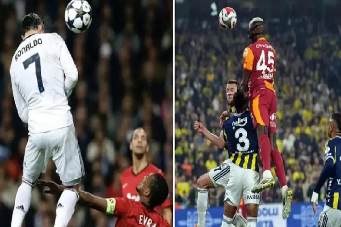 Osimhenin başgicəlləndirici 2.81 metrlik tullanışı: 