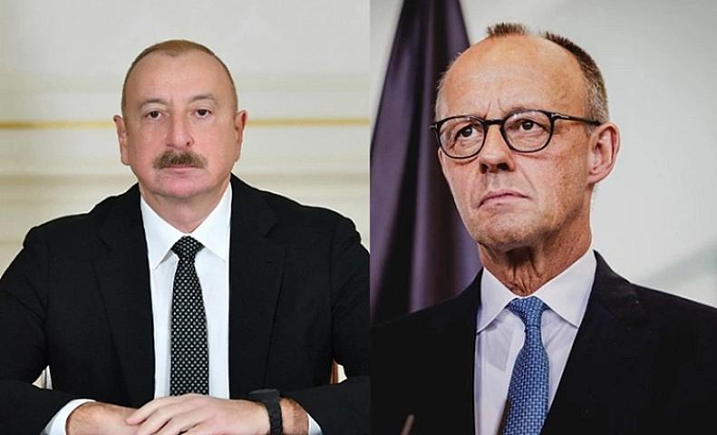 Almaniya Kansleri İlham Əliyevə zəng etdi
