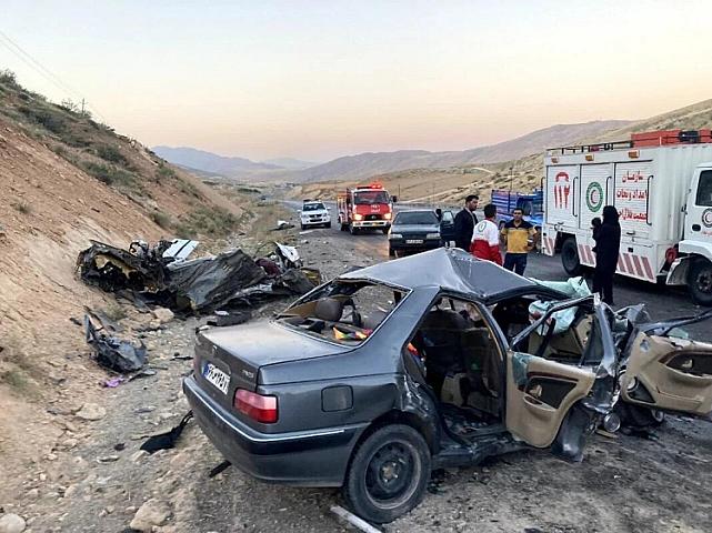 The children of the Iranian vice president who were injured in the accident also died.