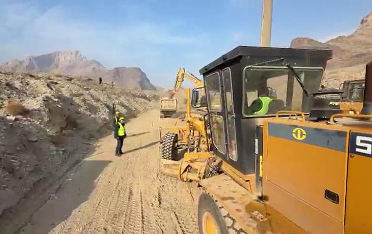 Naxçıvan dəmir yolunun Ermənistanla sərhədindəki tikintidən 