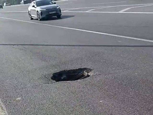 Aeroport yolunda təhlükəli vəziyyət - 