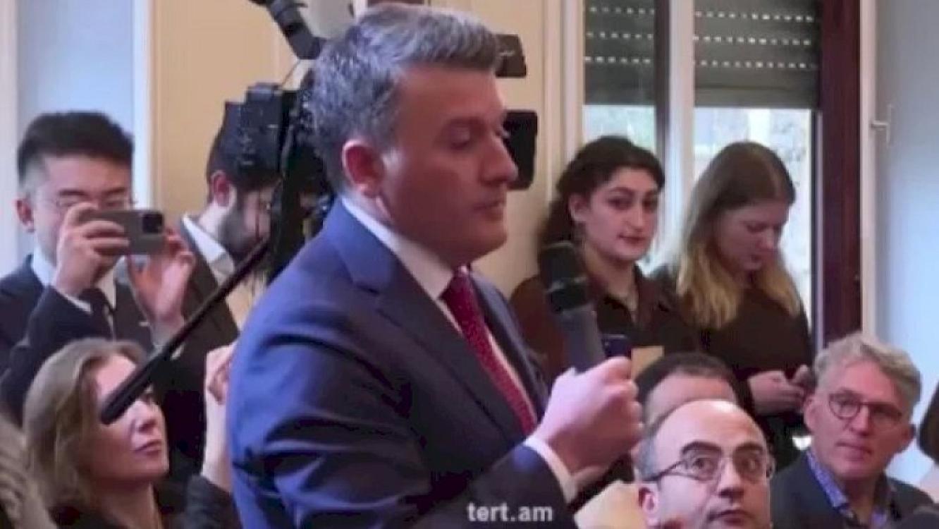 Azərbaycan səfirinin Paşinyanı ermənicə salamlaması - 