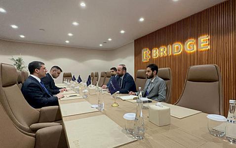 Əhməd İsmayılov Suriyanın informasiya naziri ilə görüşdü - 