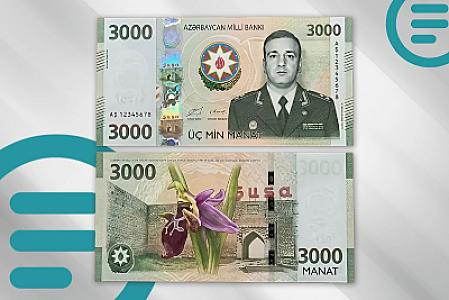 Üzərində Polad Həşimovun şəkli olan 3000 manatlıq əsginaslar tədavülə buraxılıb?
