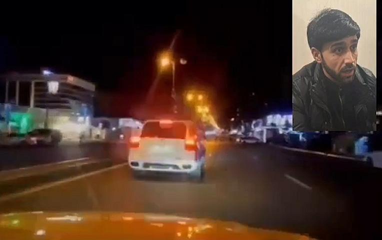 Bakıda “Porsche” ilə avtoxuliqanlıq edən sürücü həbs olundu - 