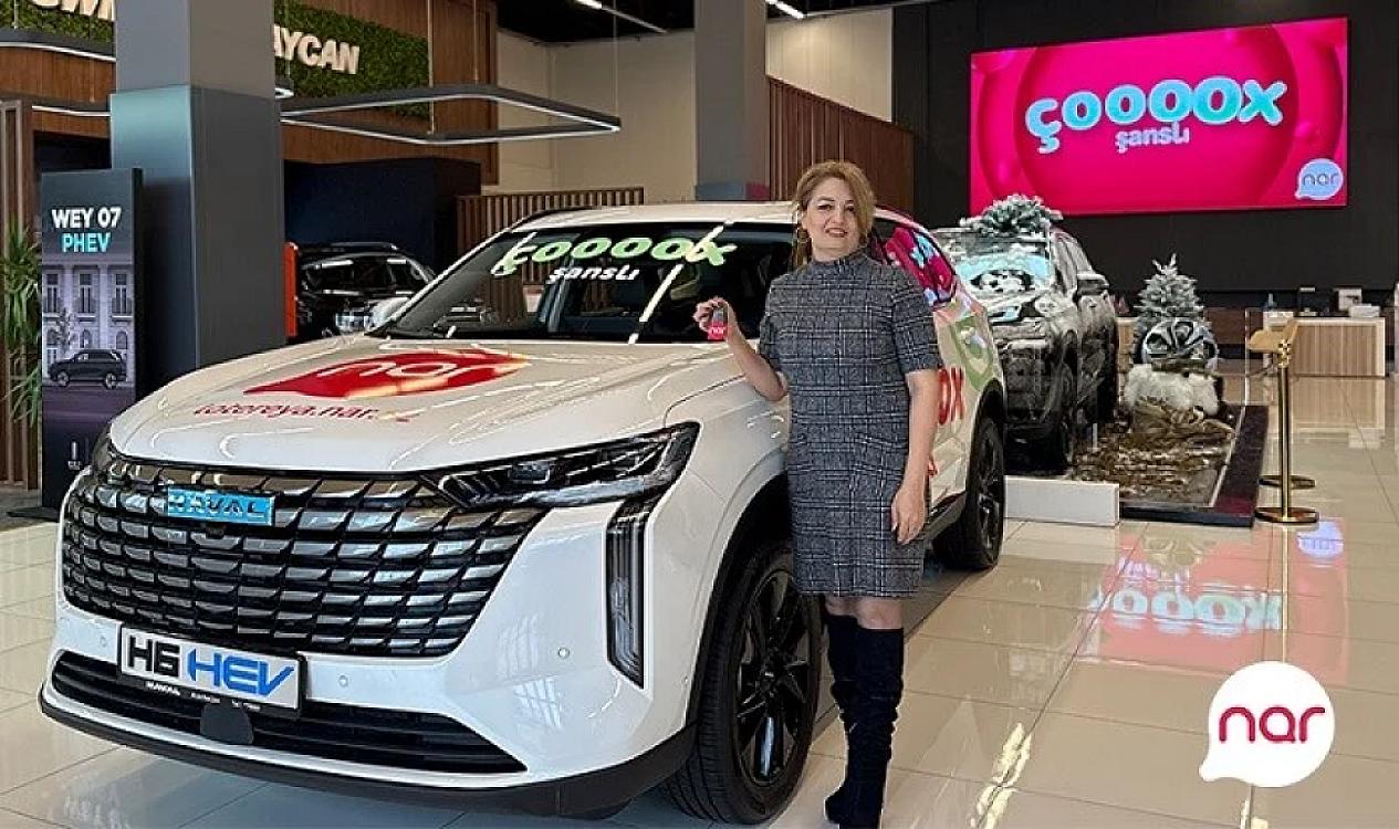 "Nar”ın “Çoox Şanslı” lotereyasında 7-ci avtomobil uduldu