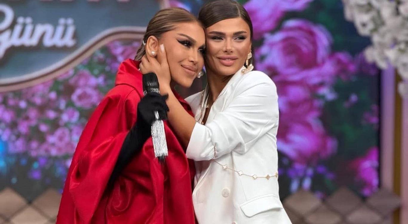 Aysunla Rəqsanə Balabəyin mahnısını oxudu - 