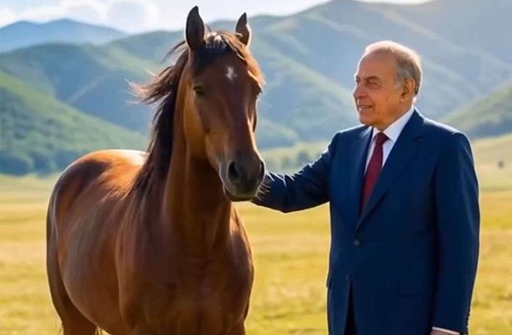 Ulu öndər Şuşada... - 