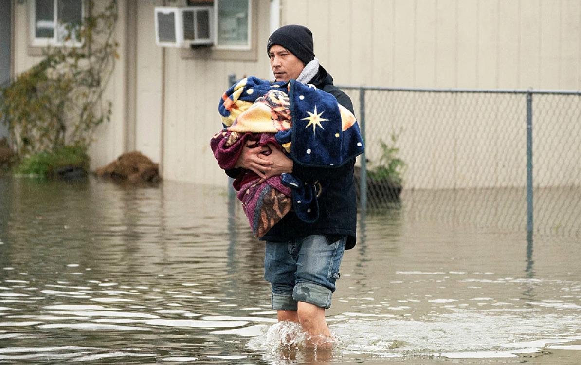 ABŞ-də daşqınlara görə təxliyə 