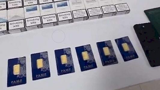 Mobil telefonda gizlədilən qızıl külçələr aşkarlandı - 