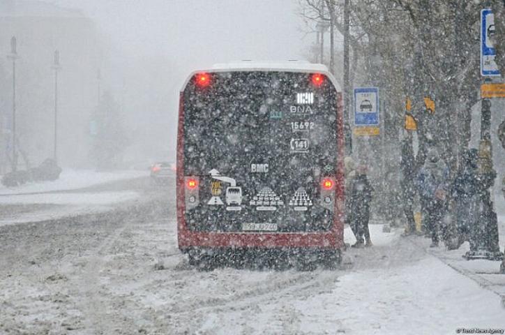 Sabah Bakıya qar yağacaq - 