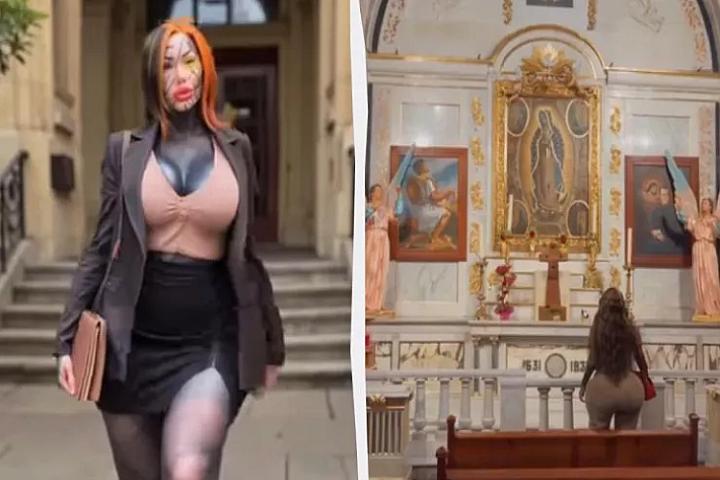 Görünüşünü tamamilə dəyişdirən qalmaqalı 