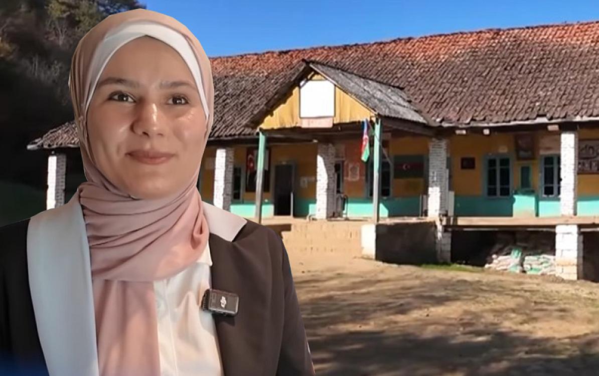 Kəndinə ilk ali təhsilli qadın kimi qayıtdı... - 