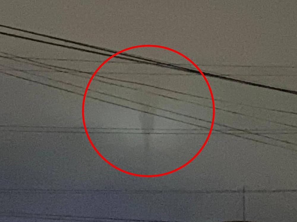 Bakıda gecə müəmmalı görüntü -