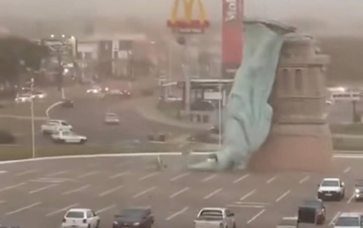 Güclü külək Braziliyadakı