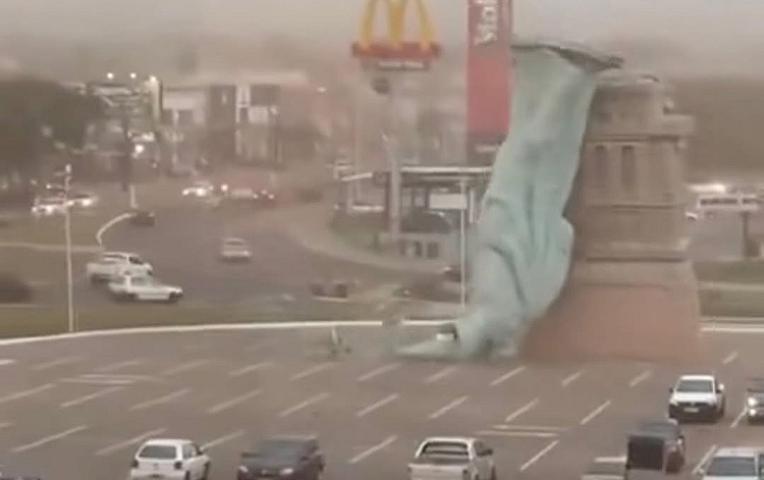 Güclü külək Braziliyadakı