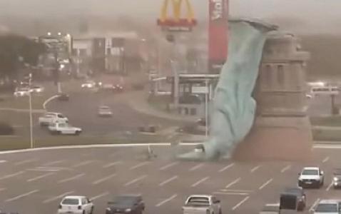 Güclü külək Braziliyadakı