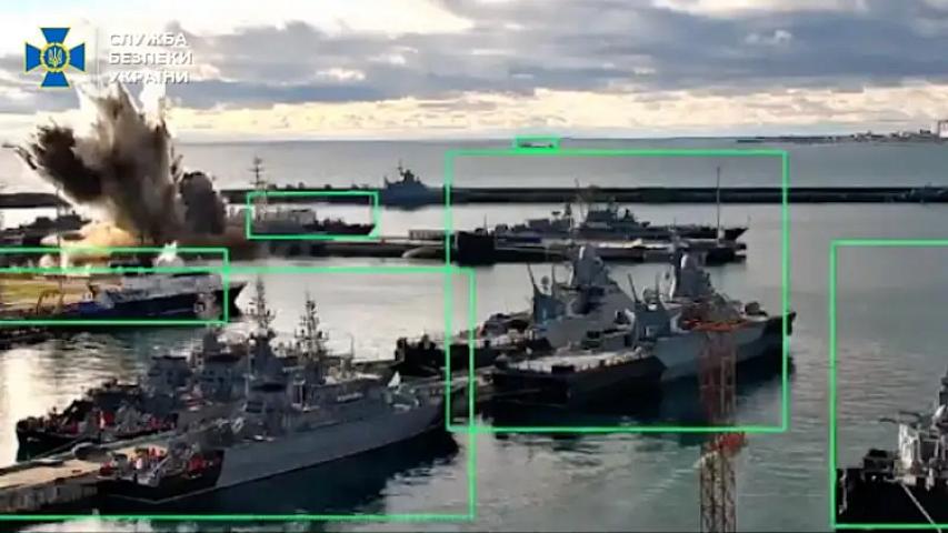 Rusiyanın "Varşavyanka" sualtı qayığının vurulması - 