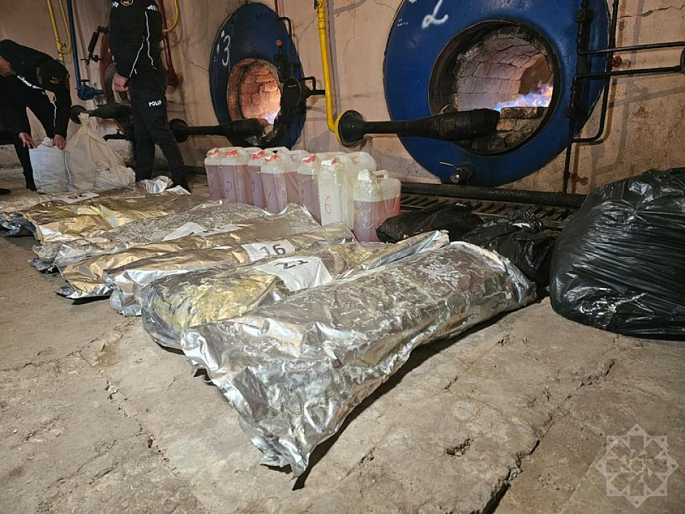 Naxçıvanda külli miqdarda narkotik məhv edilib