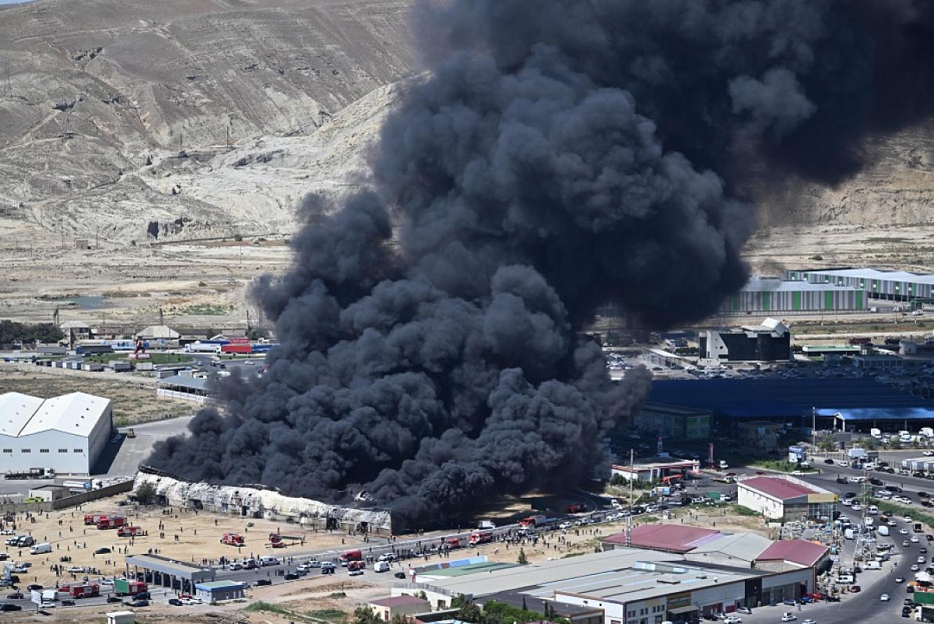 "Sədərək"dəki yanğına görə sahibkarlara dəymiş ziyanı kim ödəyəcək?