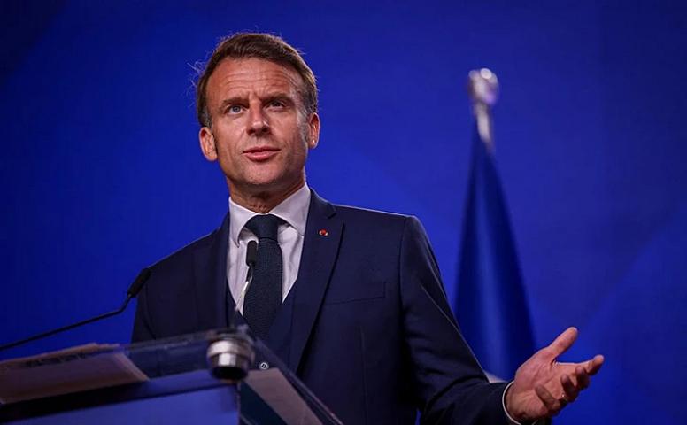 Makron: Bu, Ukraynaya münaqişəni davam etdirməyə