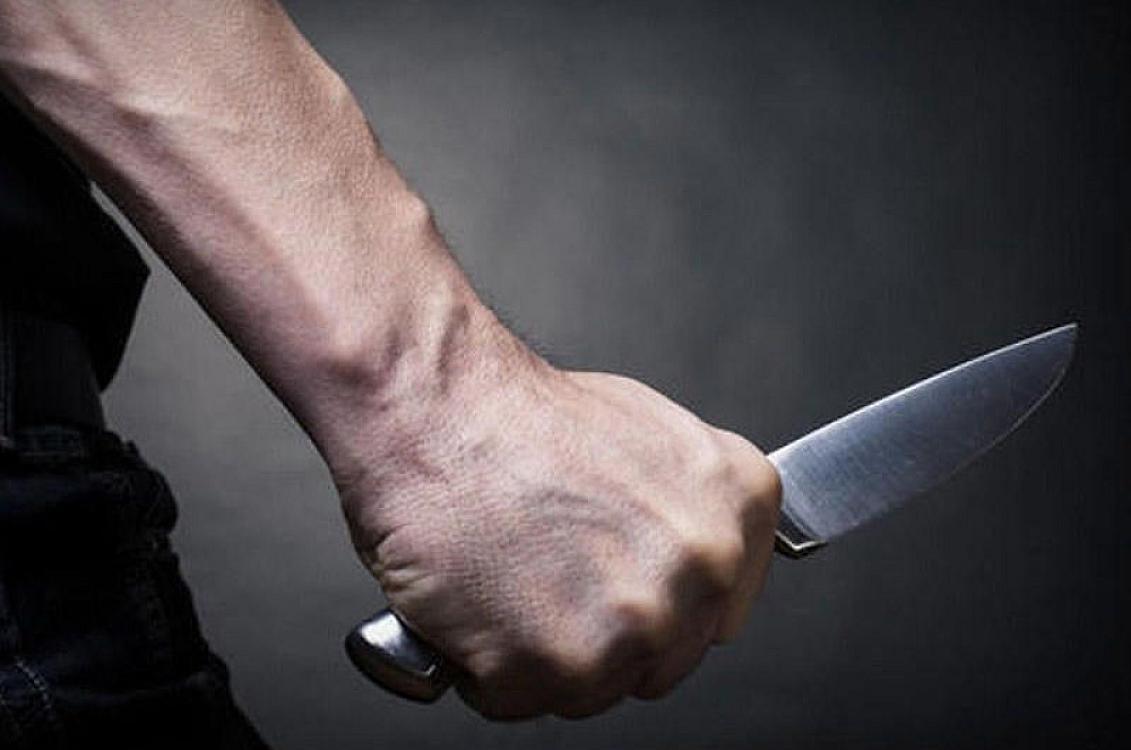 The toy gun turned into a prank knife attack -