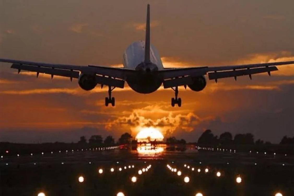 The plane flying from Moscow made an emergency landing.