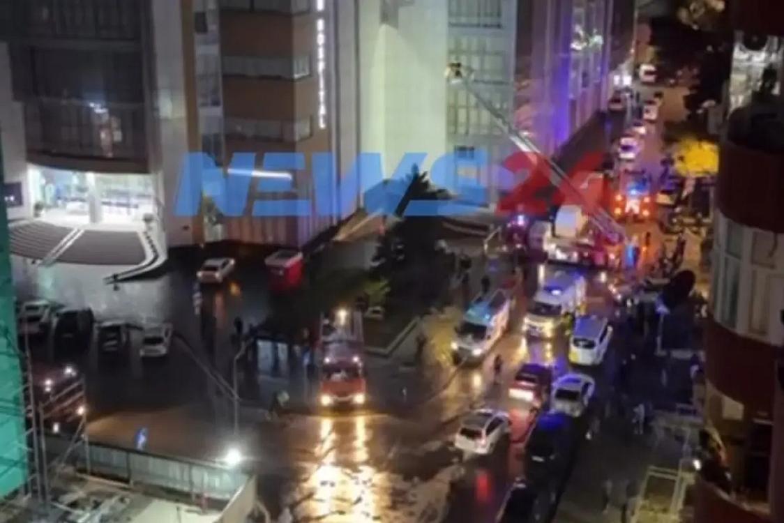 Bakıda məşhur hospital yanır - 