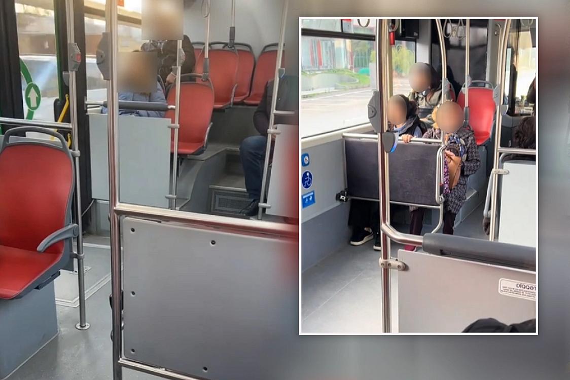 Bakıda metro və avtobusda qızları videoya çəkərək