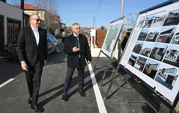 Prezident Xankəndiyə getdi - 