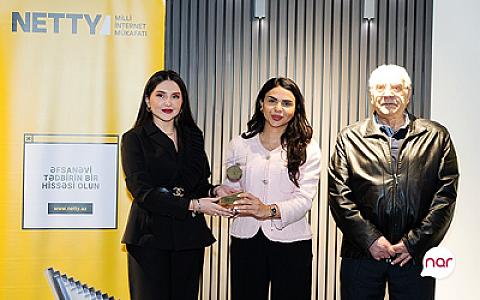 “Nar” və “Netty” ilin ən yaxşı rəqəmsal təşəbbüslərini mükafatlandırdılar