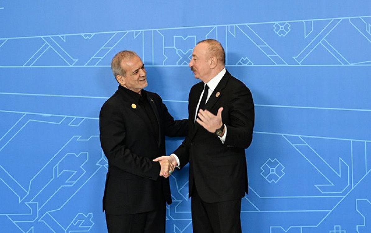 Məsud Pezeşkian İlham Əliyevə 