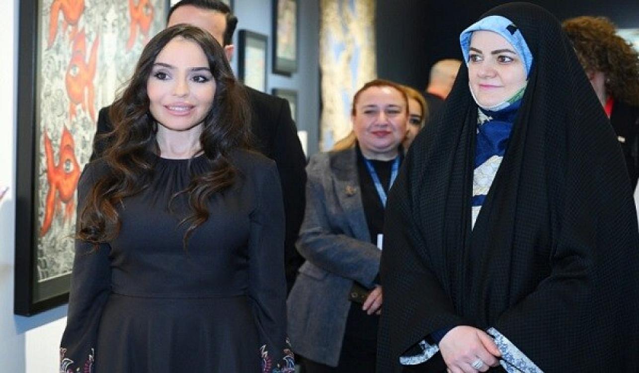 Leyla Əliyeva Zəhra Pezeşkianla görüşdü