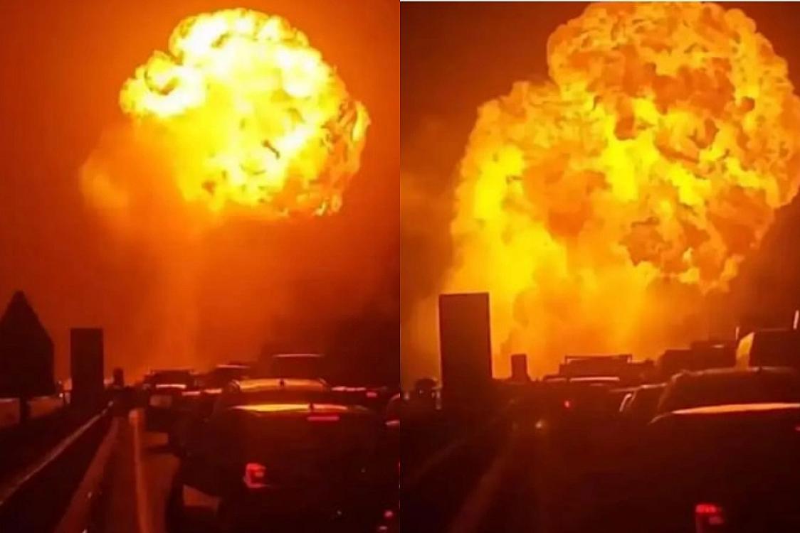 İtaliyada yanacaq tankeri partlayıb -