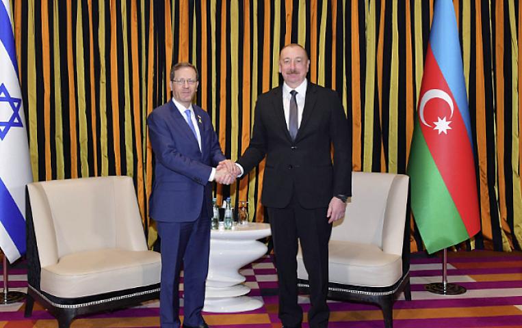 İsrail Prezidenti İlham Əliyevə 
