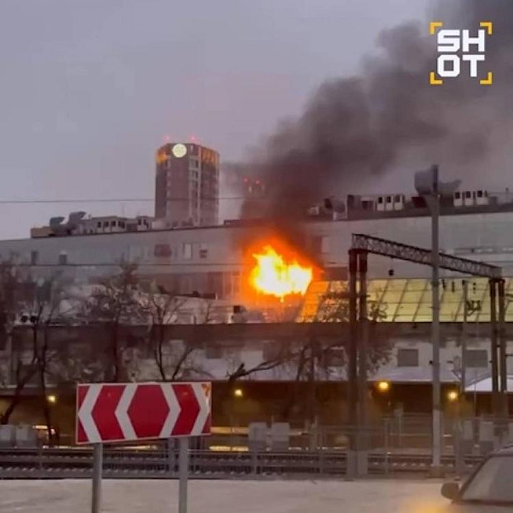 Moskvada biznes mərkəzində 