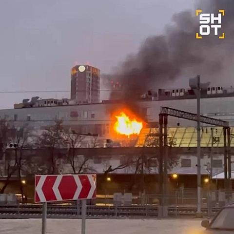 Moskvada biznes mərkəzində 