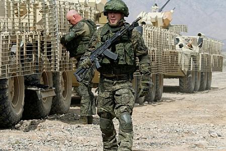 Rusiya ordusu Afrikaya girdi: