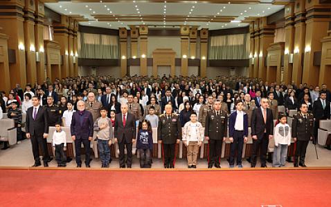 Fövqəladə hallar uşaqların gözü ilə” müsabiqəsinin qalibləri mükafatlandırıldı - 