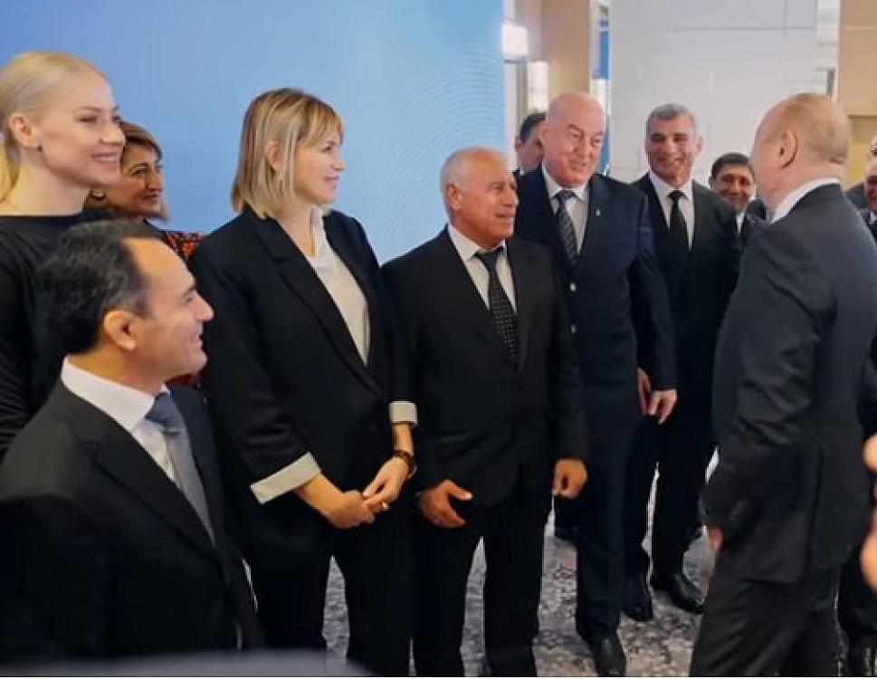 Asim Xudiyevlə Prezident arasında səmimi anlar: “Xankəndidə o topu axtarırdılar” – 