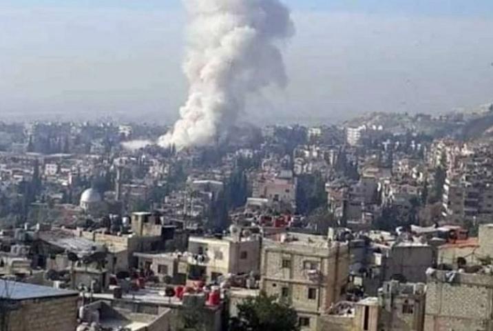 Suriya paytaxtında güclü