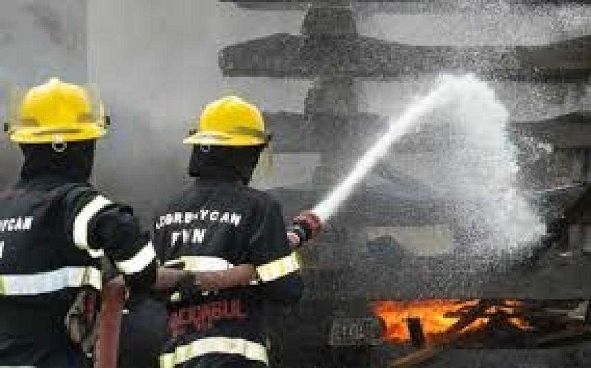 Gəncədə güclü yanğın 