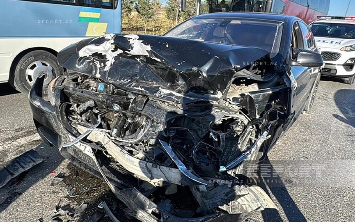 Sumqayıtda 6 avtomobil 