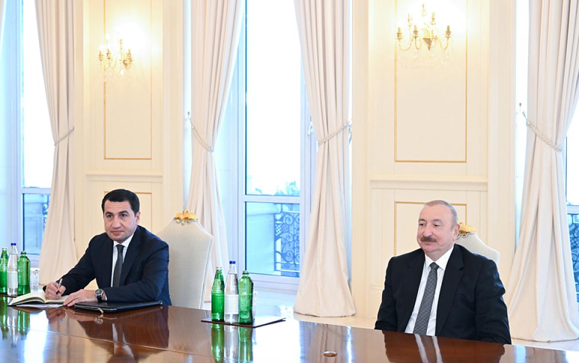 Prezident ABŞ nümayəndə heyətini qəbul etdi -